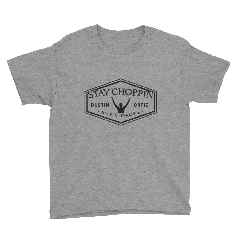 Dustin Ortiz Stay Choppin’ Youth T-Shirt